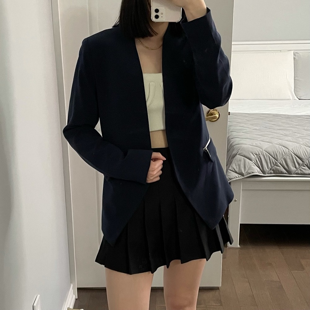 Navy Blue Jacket - Picture 2 of 5